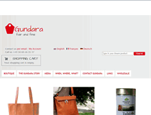 Tablet Screenshot of gundara.com